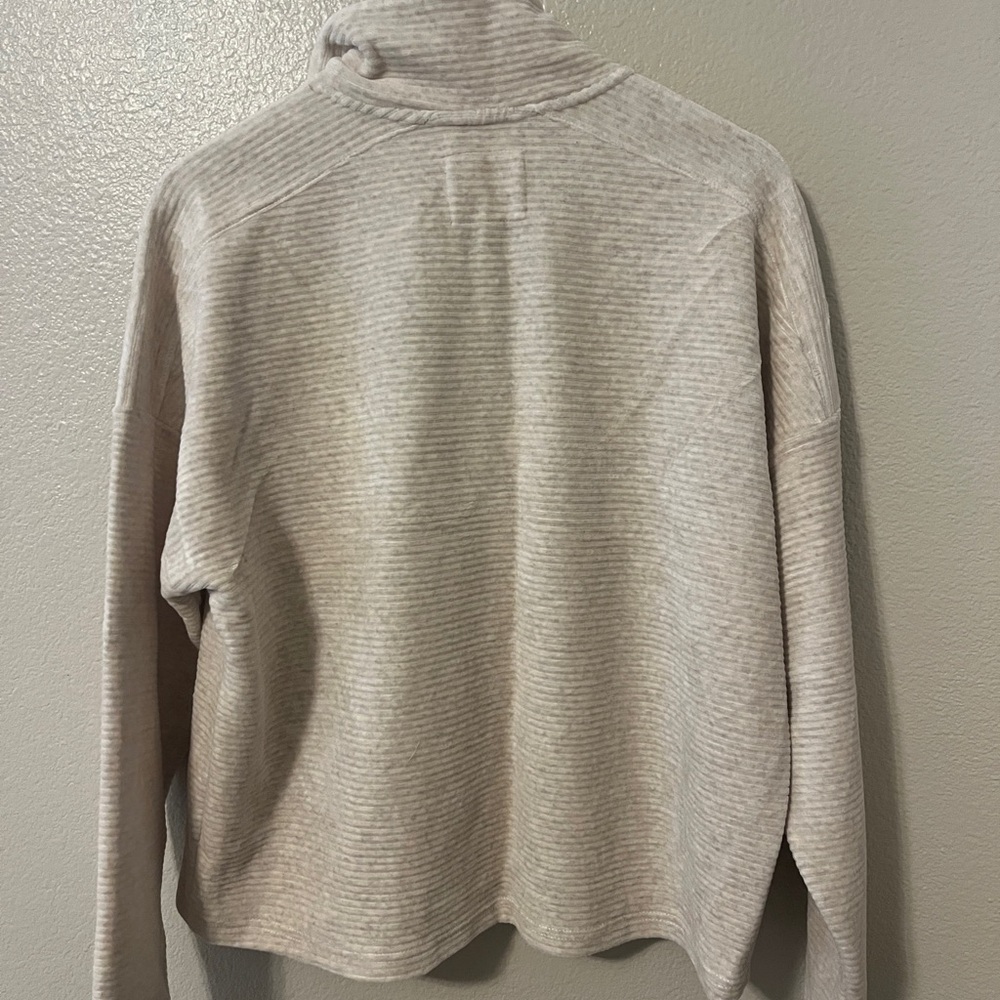 Thread & Supply Women’s Cream Half-Zip - Picture 5 of 10